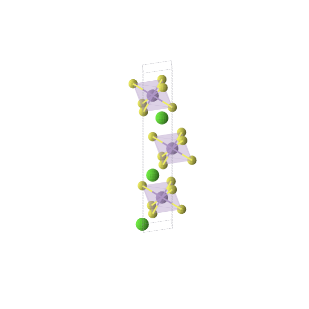 Crystal structure of CaMnS2 (trigonal, R-3m (No. 166))