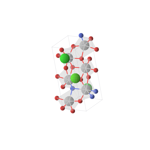 Crystal structure of Sr2CaTi6N2O11 (triclinic, P1 (No. 1))