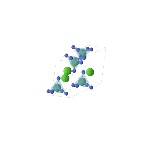 Crystal structure of CaN3Tc (monoclinic, C2/m (No. 12))