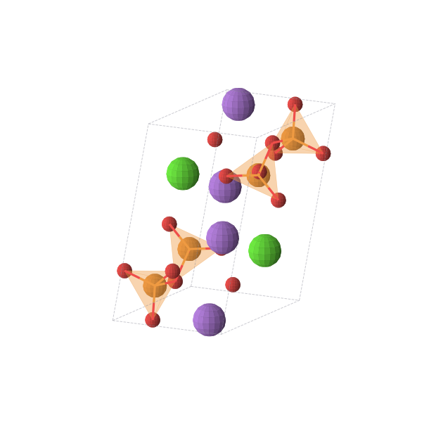 Crystal structure of Na2CaP2O7 (triclinic, P-1 (No. 2))
