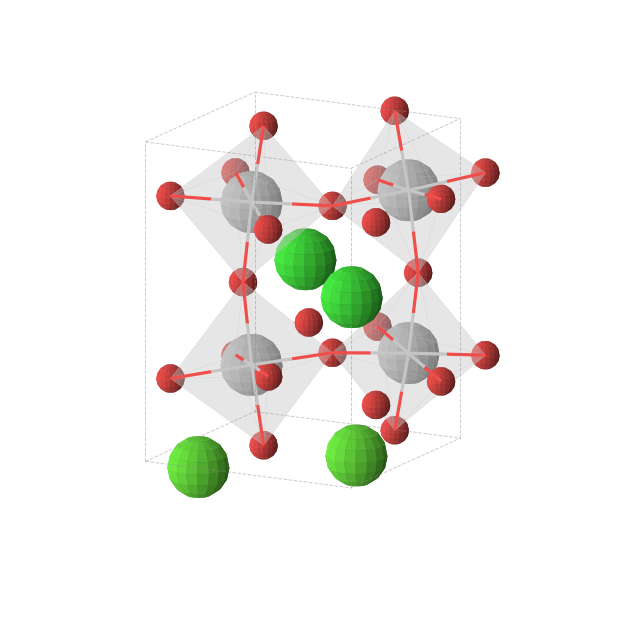 Crystal structure of SrCaTi2O6 (orthorhombic, Pmc21 (No. 26))