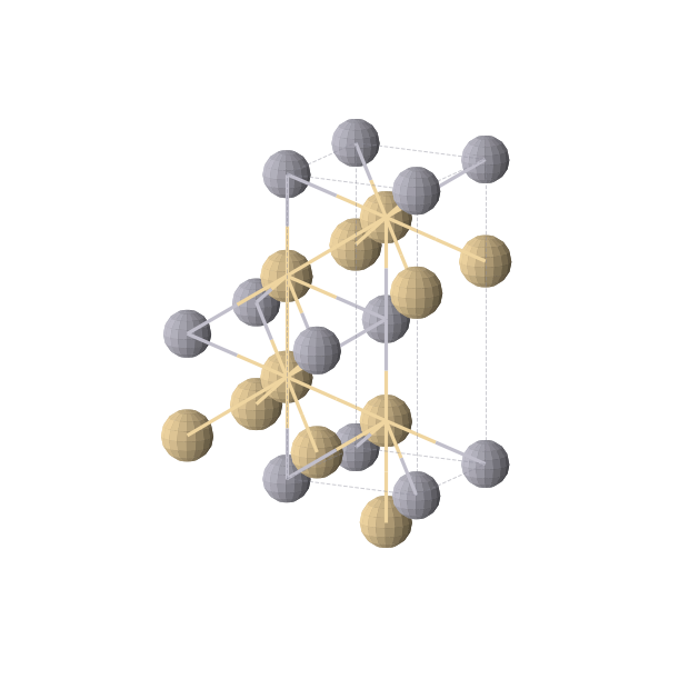 Crystal structure of Cd2Hg (tetragonal, I4/mmm (No. 139))