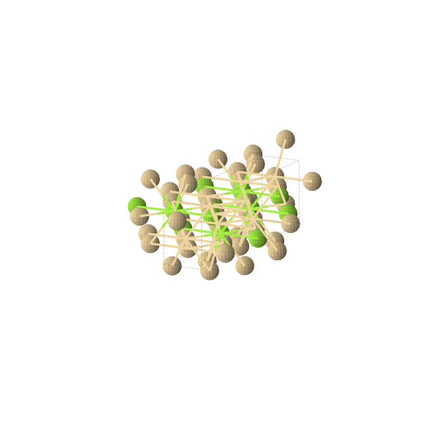 Crystal structure of Cd4Mg2 (orthorhombic, Cmcm (No. 63))