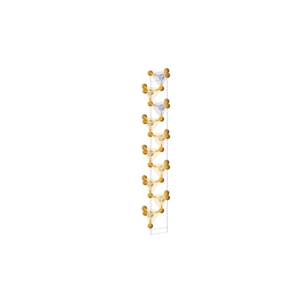 Crystal structure of Cd4HgSe5 (trigonal, P3m1 (No. 156))