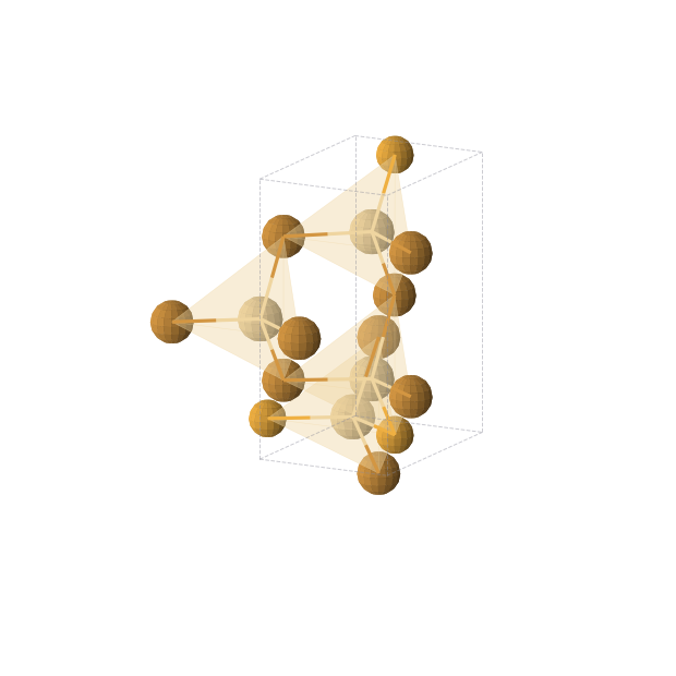 Crystal structure of Cd4Te3Se (orthorhombic, Pmm2 (No. 25))