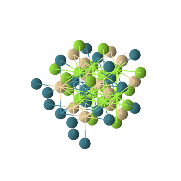 Crystal structure of Cd1Mg2Pd1 (cubic, Fm-3m (No. 225))