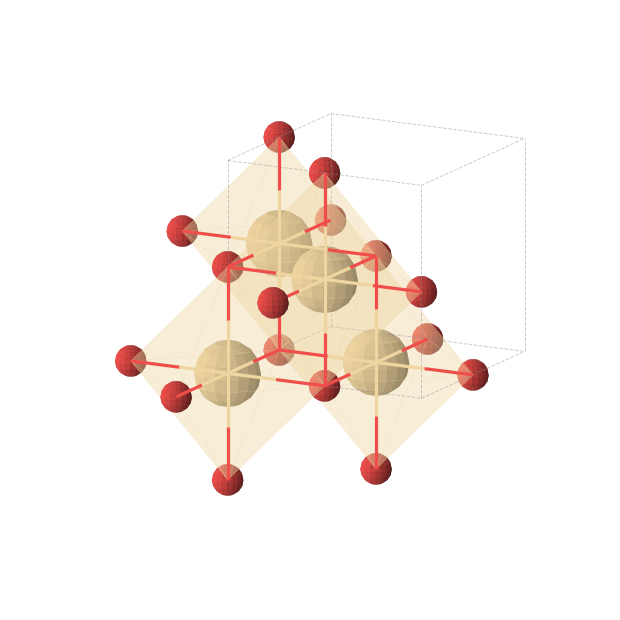 Crystal structure of CdO (cubic, Fm-3m (No. 225))