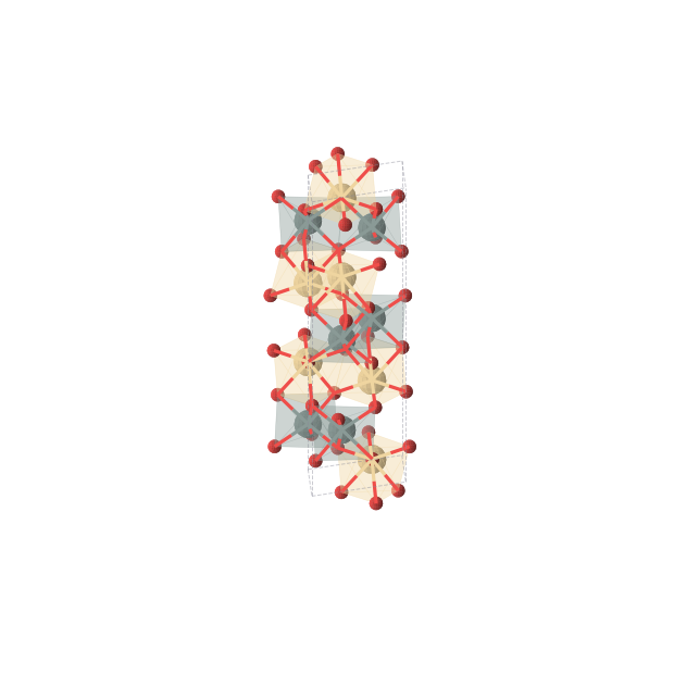Crystal structure of CdSnO3 (trigonal, R-3 (No. 148))