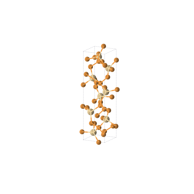 Crystal structure of CdP2 (tetragonal, P43212 (No. 96))
