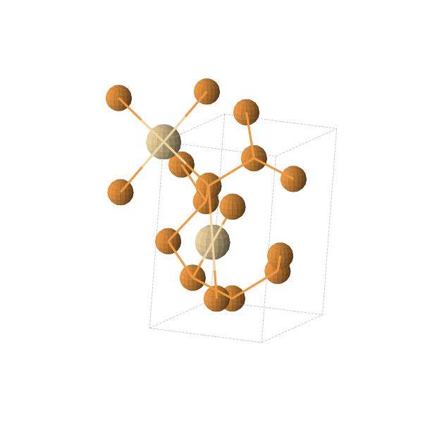 Crystal structure of CdP4 (monoclinic, P21/c (No. 14))
