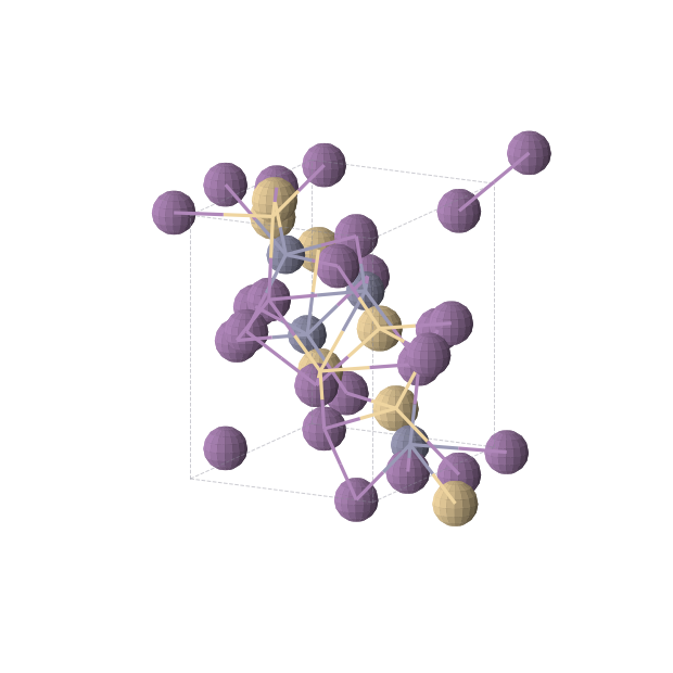Crystal structure of Cd1Sb2Zn1 (orthorhombic, P212121 (No. 19))