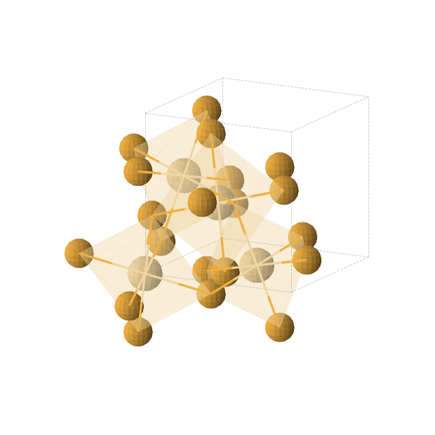 Crystal structure of CdSe2 (cubic, Pa-3 (No. 205))