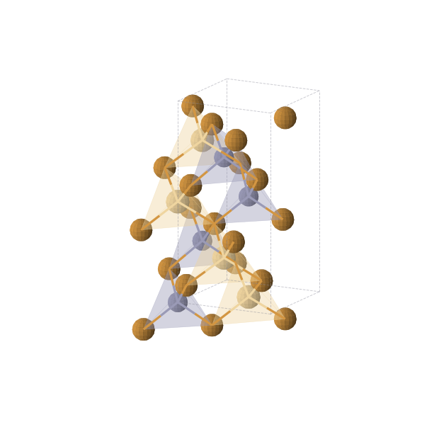 Crystal structure of Cd1Te2Zn1 (tetragonal, I-42d (No. 122))
