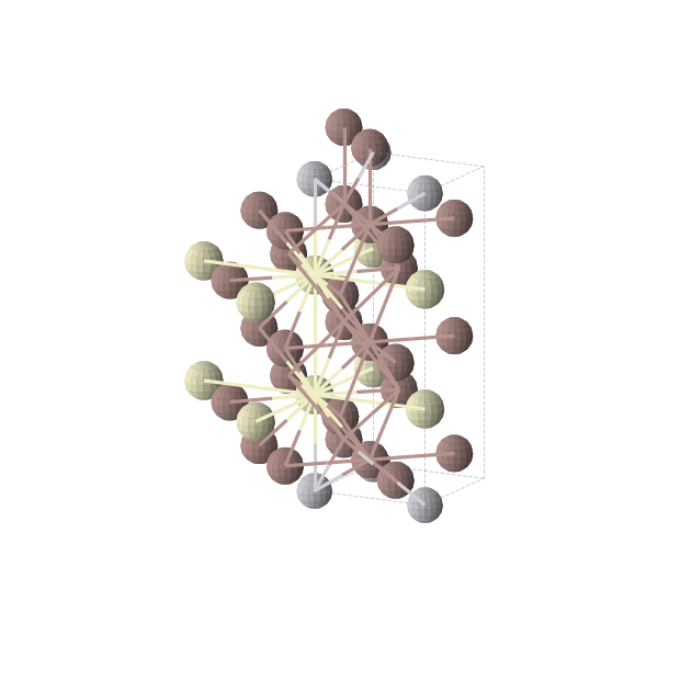 Crystal structure of Ce2In8Pt (tetragonal, P4/mmm (No. 123))