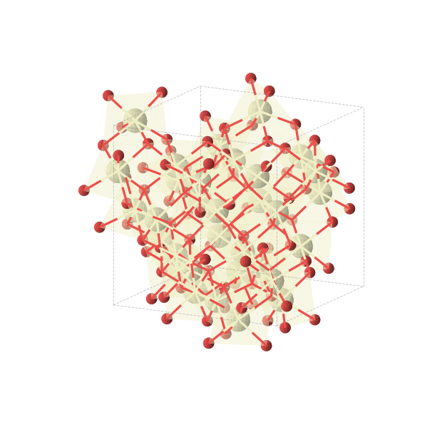 Crystal structure of Ce2O3 (cubic, Ia-3 (No. 206))