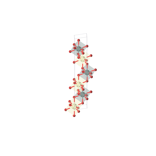 Crystal structure of CeSnO4 (trigonal, R-3m (No. 166))