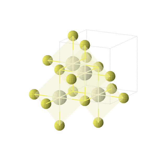Crystal structure of CeS (cubic, Fm-3m (No. 225))