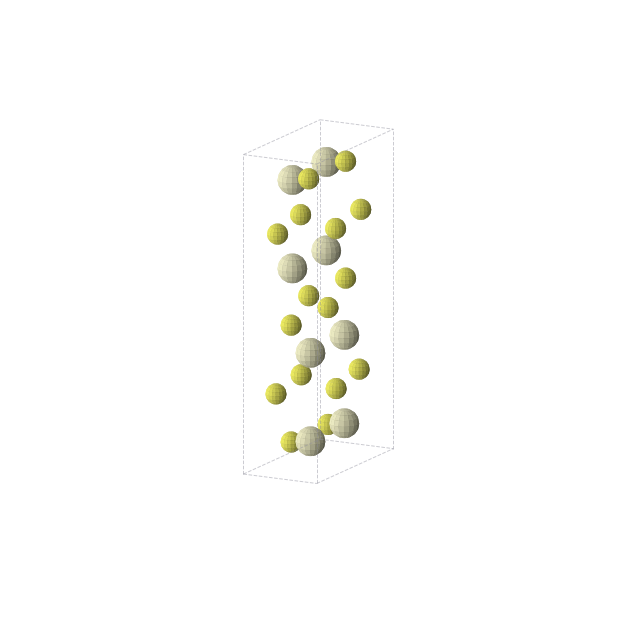 Crystal structure of CeS2 (orthorhombic, Pnma (No. 62))