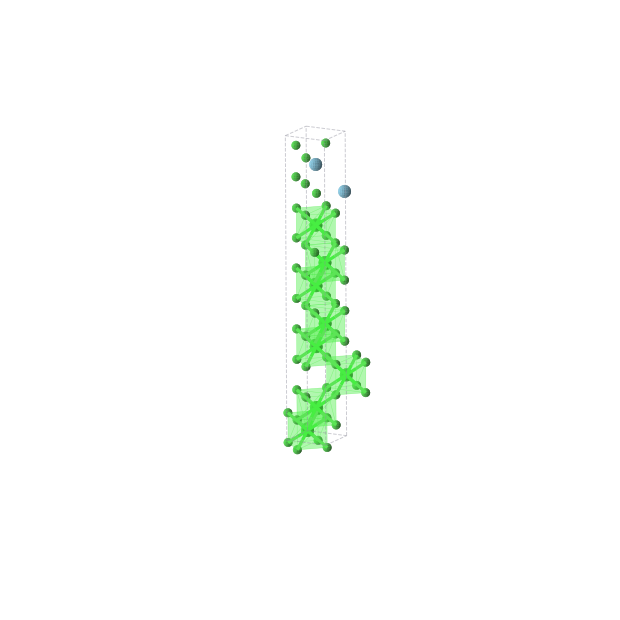 Crystal structure of Sr4LaCl11 (triclinic, P1 (No. 1))