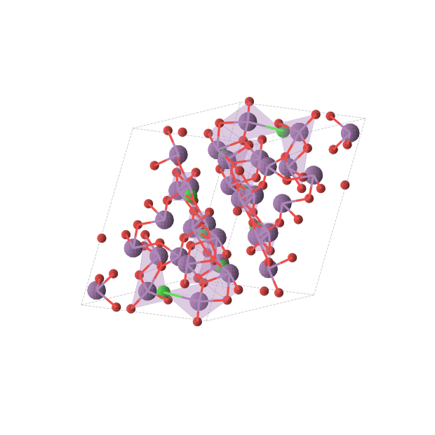 Crystal structure of Sb8Cl2O11 (triclinic, P-1 (No. 2))