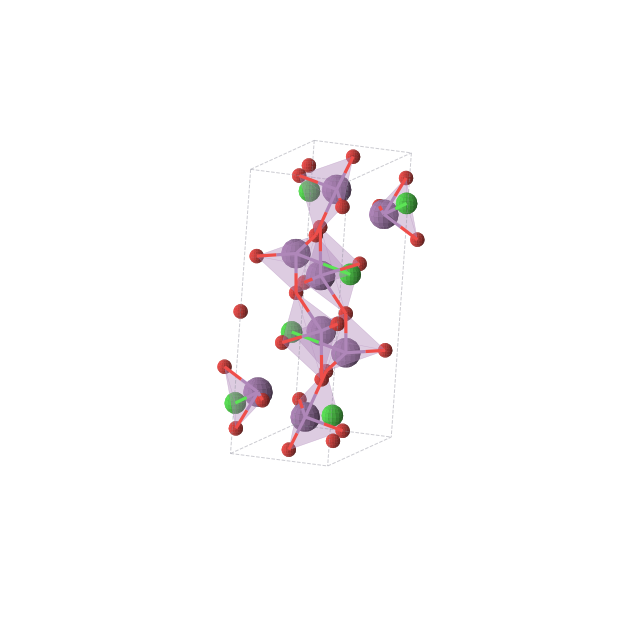 Crystal structure of Sb4Cl2O5 (monoclinic, P21/c (No. 14))