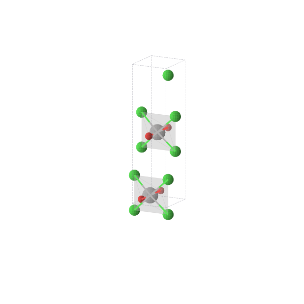 Crystal structure of VCl2O (orthorhombic, Imm2 (No. 44))