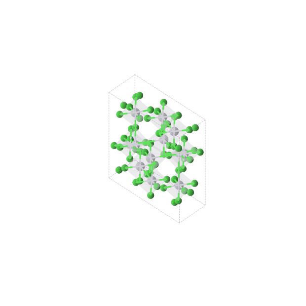 Crystal structure of PtCl3 (trigonal, R-3 (No. 148))