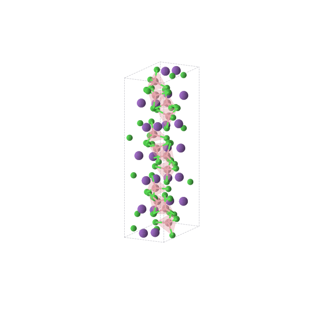 Crystal structure of Cl16Co4K8 (orthorhombic, Pna21 (No. 33))
