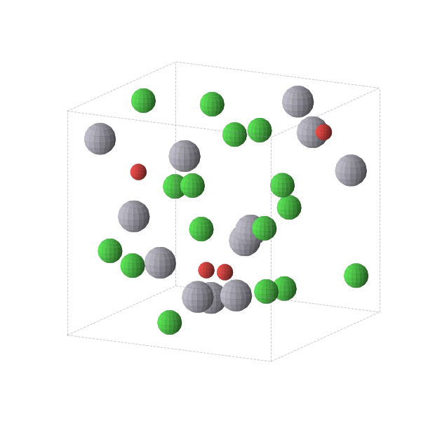 Crystal structure of Hg3Cl4O (cubic, P213 (No. 198))