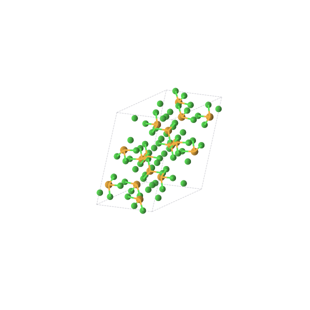 Crystal structure of SeCl4 (monoclinic, C2/c (No. 15))