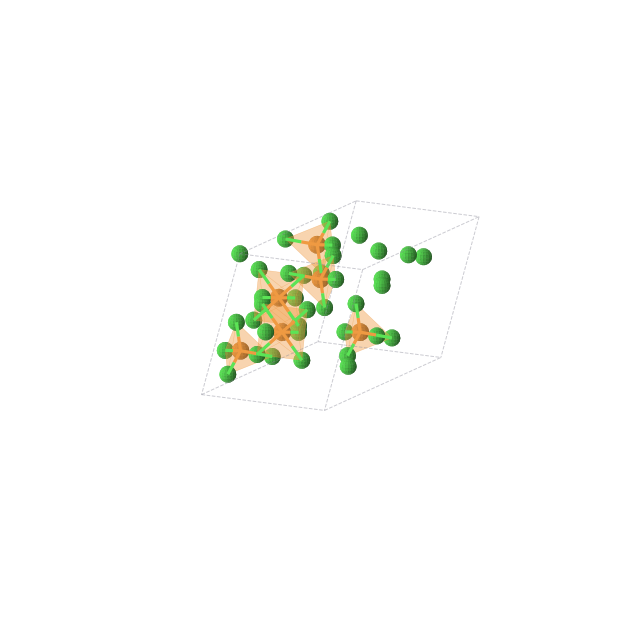 Crystal structure of Cl5P (monoclinic, C2/m (No. 12))