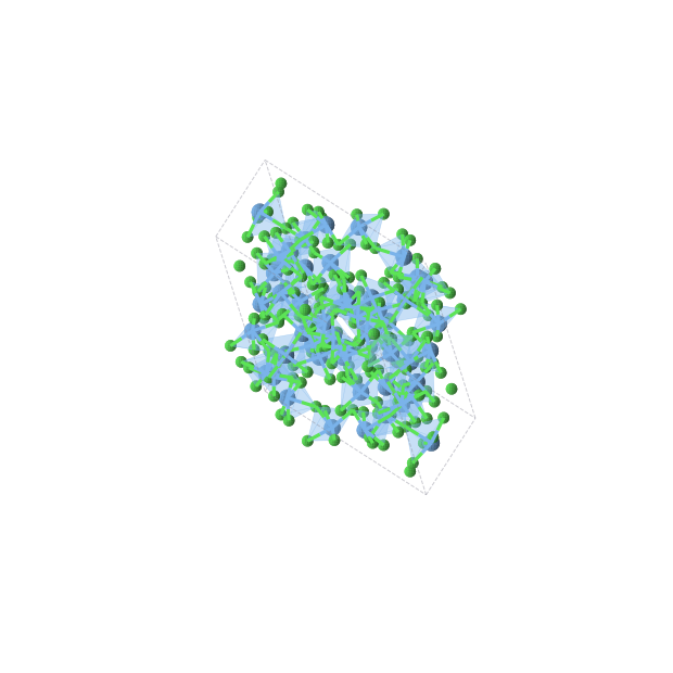 Crystal structure of Ta2Cl5 (cubic, Ia-3d (No. 230))