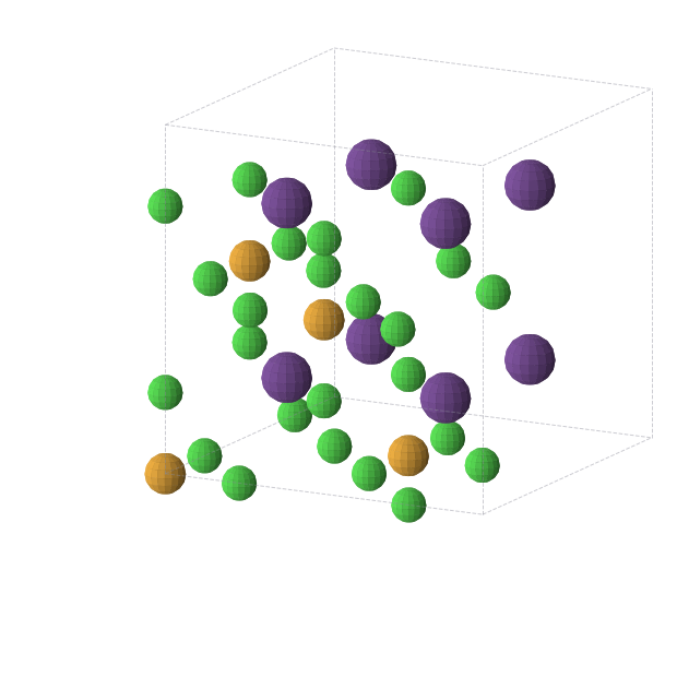 Crystal structure of Cl6Cs2Se (cubic, Fm-3m (No. 225))