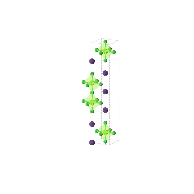 Crystal structure of Cl7Cs3Mg2 (tetragonal, I4/mmm (No. 139))