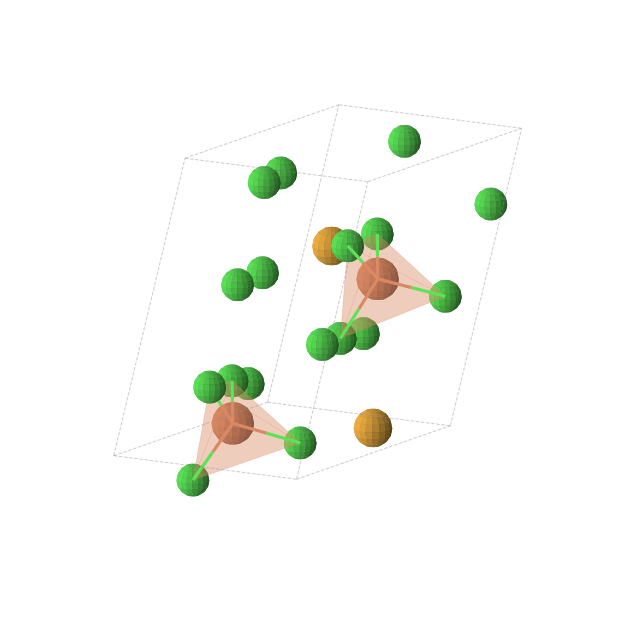 Crystal structure of Cl14Fe2Se2 (triclinic, P1 (No. 1))
