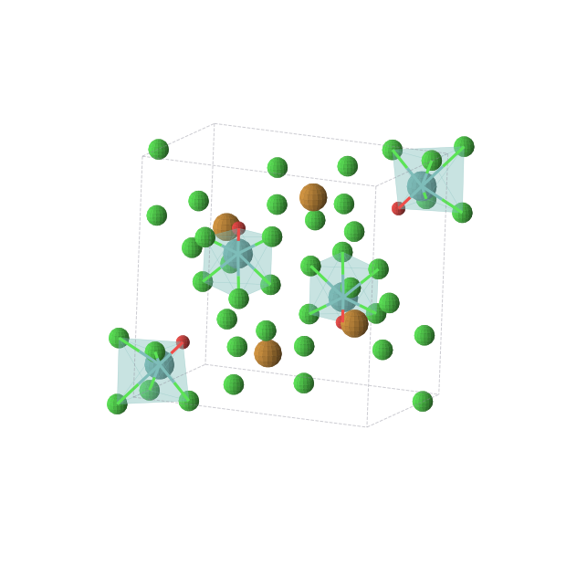 Crystal structure of Cl28Mo4O4Te4 (monoclinic, P21/c (No. 14))