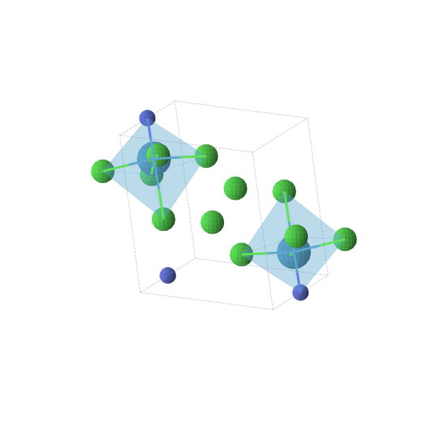 Crystal structure of W2NCl8 (triclinic, P-1 (No. 2))