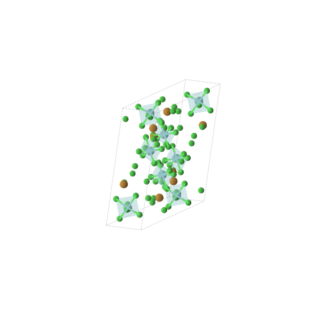 Crystal structure of Cl18Nb2Te2 (monoclinic, C2/c (No. 15))