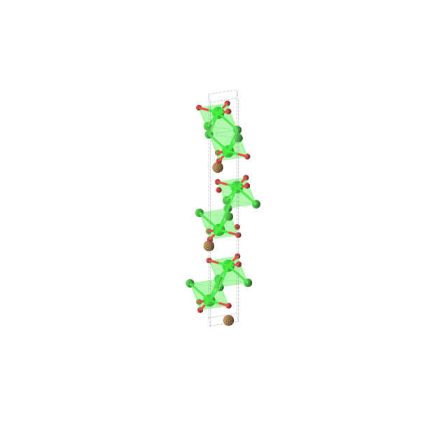 Crystal structure of Sr2CuClO2 (trigonal, P3121 (No. 152))