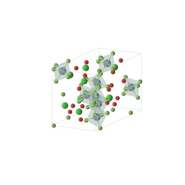 Crystal structure of Cl4F20Ge4O8 (orthorhombic, C2221 (No. 20))