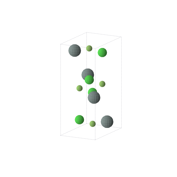 Crystal structure of SnClF (orthorhombic, Pnma (No. 62))