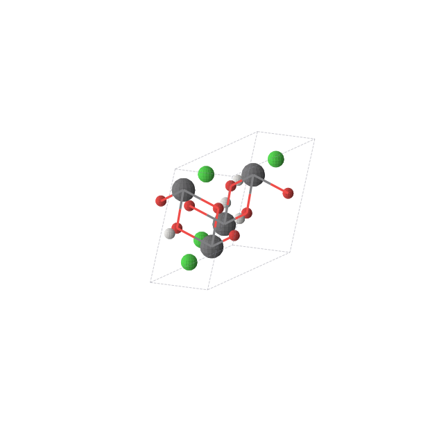 Crystal structure of ClHOPb (monoclinic, C2/m (No. 12))