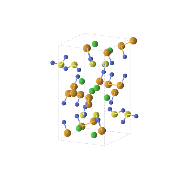 Crystal structure of Cl8N16S8Se16 (orthorhombic, Pbca (No. 61))