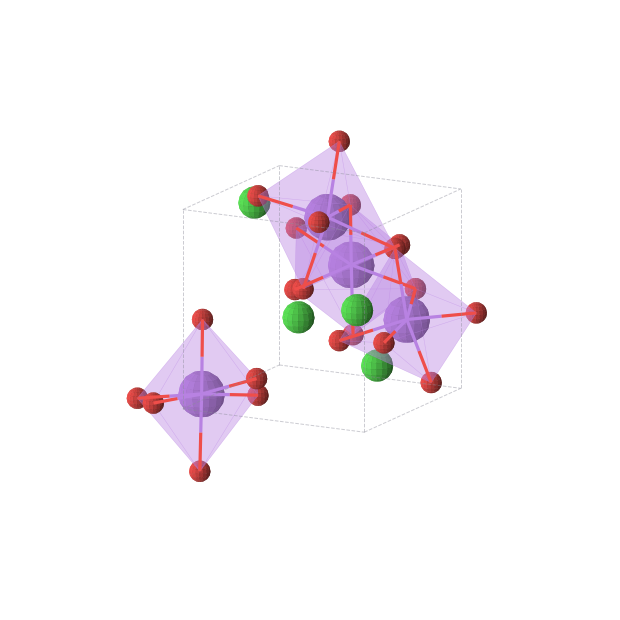 Crystal structure of Cl4Na4O12 (cubic, P213 (No. 198))