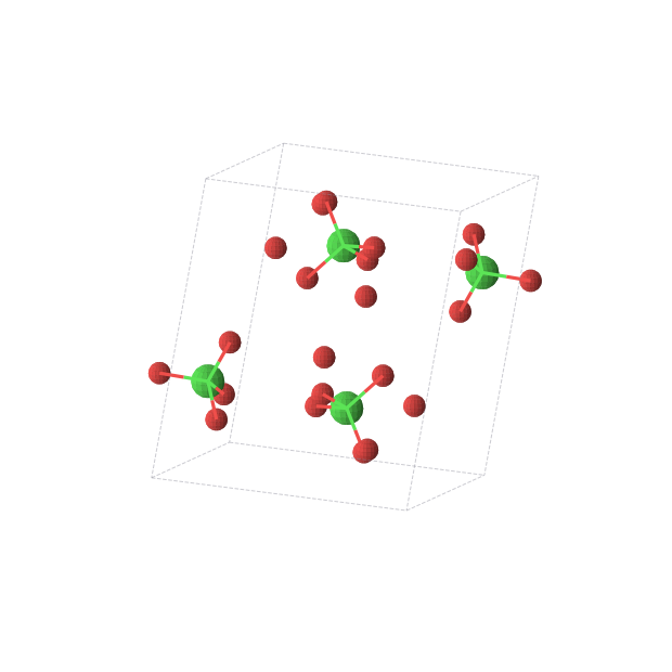 Crystal structure of ClO5 (monoclinic, P21/c (No. 14))