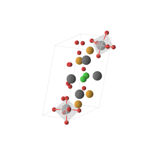 Crystal structure of Cl2O16Pb4Se4V2 (monoclinic, P21 (No. 4))