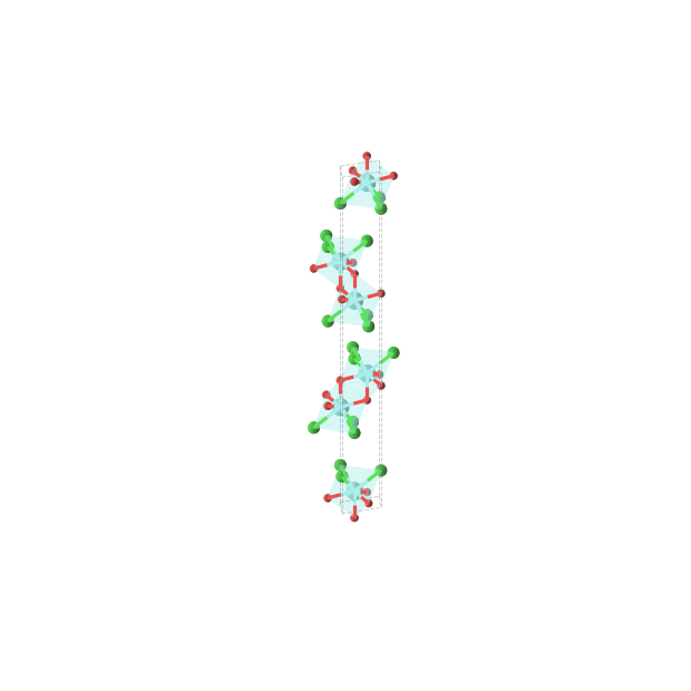 Crystal structure of YClO (trigonal, R-3m (No. 166))