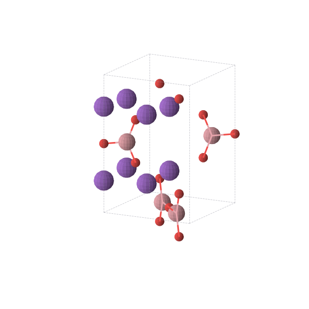Crystal structure of Co2K4O5 (tetragonal, P42/mnm (No. 136))
