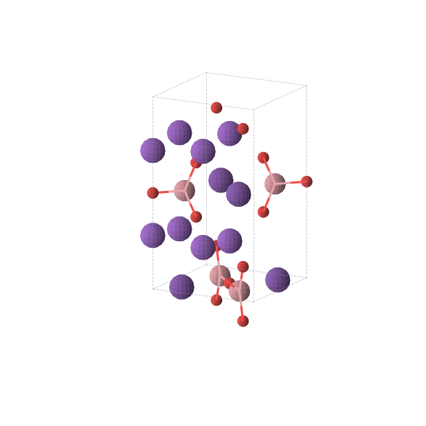Crystal structure of Co4K8O10Rb4 (tetragonal, P42/mnm (No. 136))