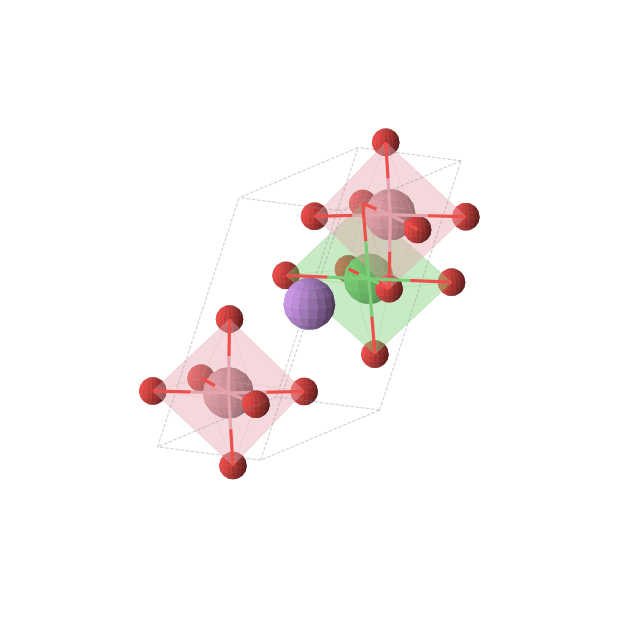 Crystal structure of LiCo2NiO6 (triclinic, P-1 (No. 2))